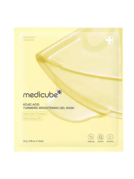 Buy Kojic Acid Turmeric Brightening Gel Mask - Medicube 1ea – Korean Skincare Tunisia
